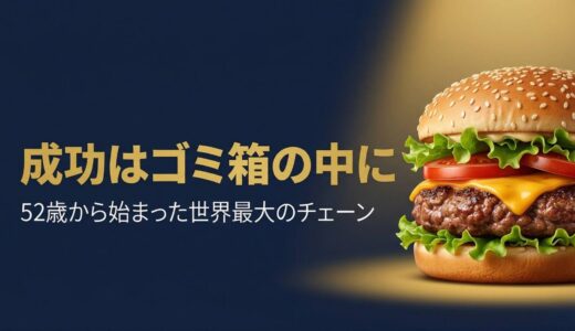 レイ・クロックさん｜52歳で始めたマクドナルド創業者の「成功はゴミ箱の中に」経営哲学7選