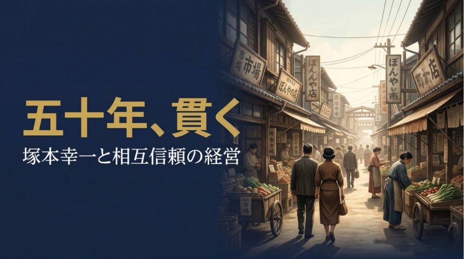 塚本幸一さん｜ワコール創業者の五十年計画と相互信頼の経営哲学