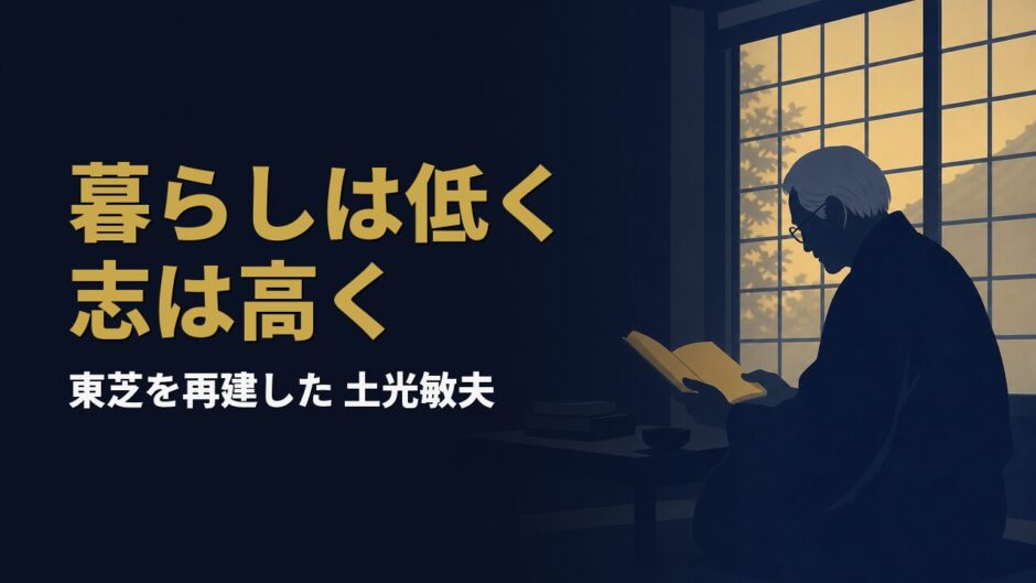 なぜ「日本一のケチ会社」の主は、赤字企業ばかり任されたのか｜土光敏夫『私の履歴書 土光敏夫』