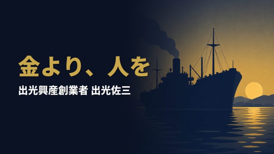 なぜ出光佐三は、終戦の焼け跡で一人の店員も馘首しなかったのか｜出光佐三『人間尊重七十年』